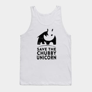 Save the Chubby Unicorn Tank Top